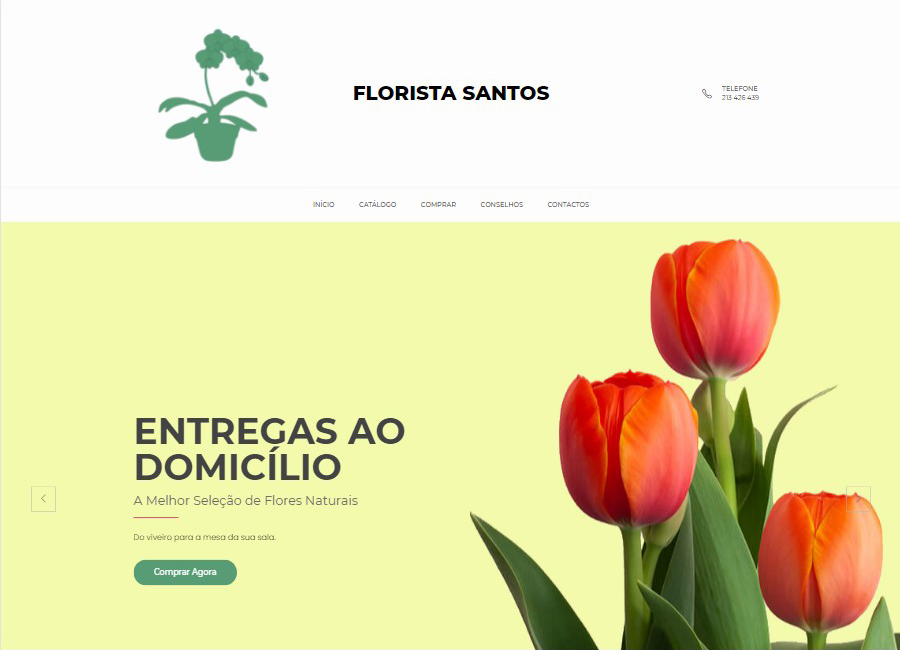 flower shop website